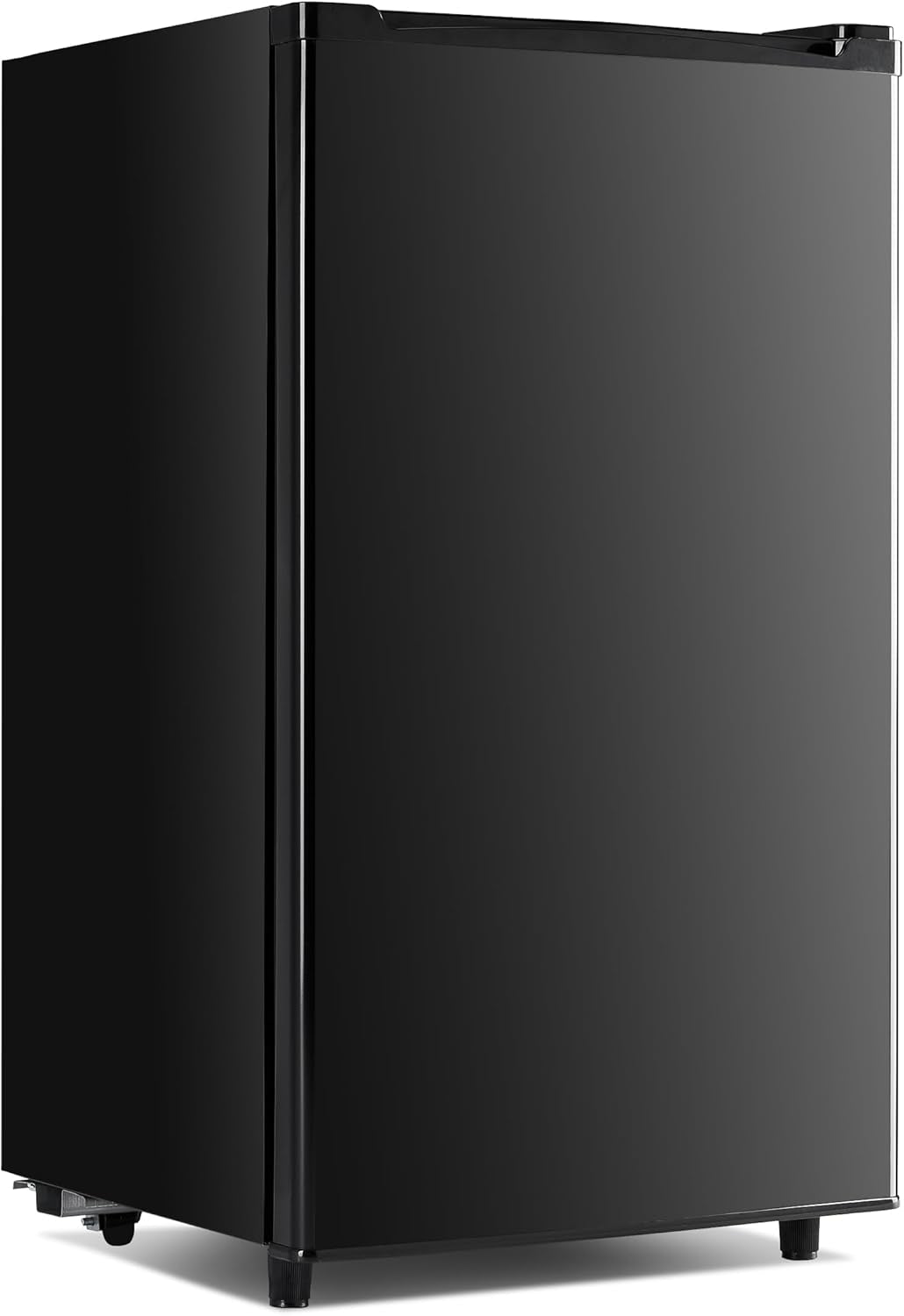 Mini Fridge with Freezer 3.2 Cu.Ft Small Refrigerator for Office, Dorm, Small Fridge with Adjustable Thermostat, Energy Saving, Singel Door, Black